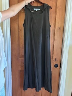 Masayuki Marukawa Hooded Maxi Dress — Size 40 — Made in Japan — Like New